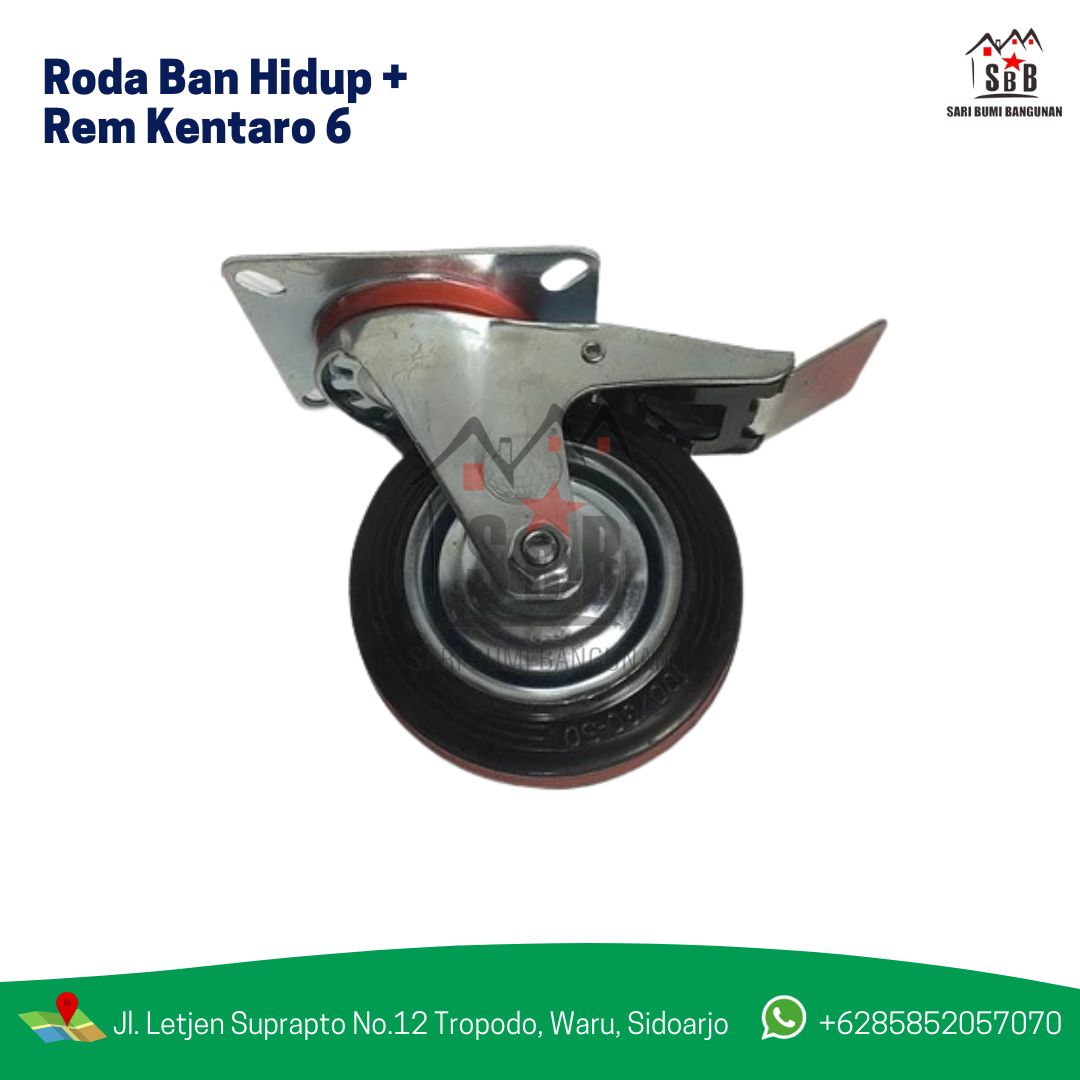 Roda Ban Hidup + Rem Kentaro 6